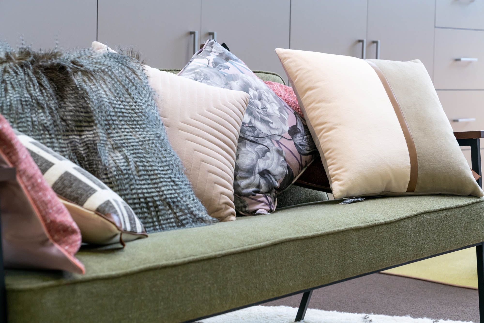 Exemples coussin tissus