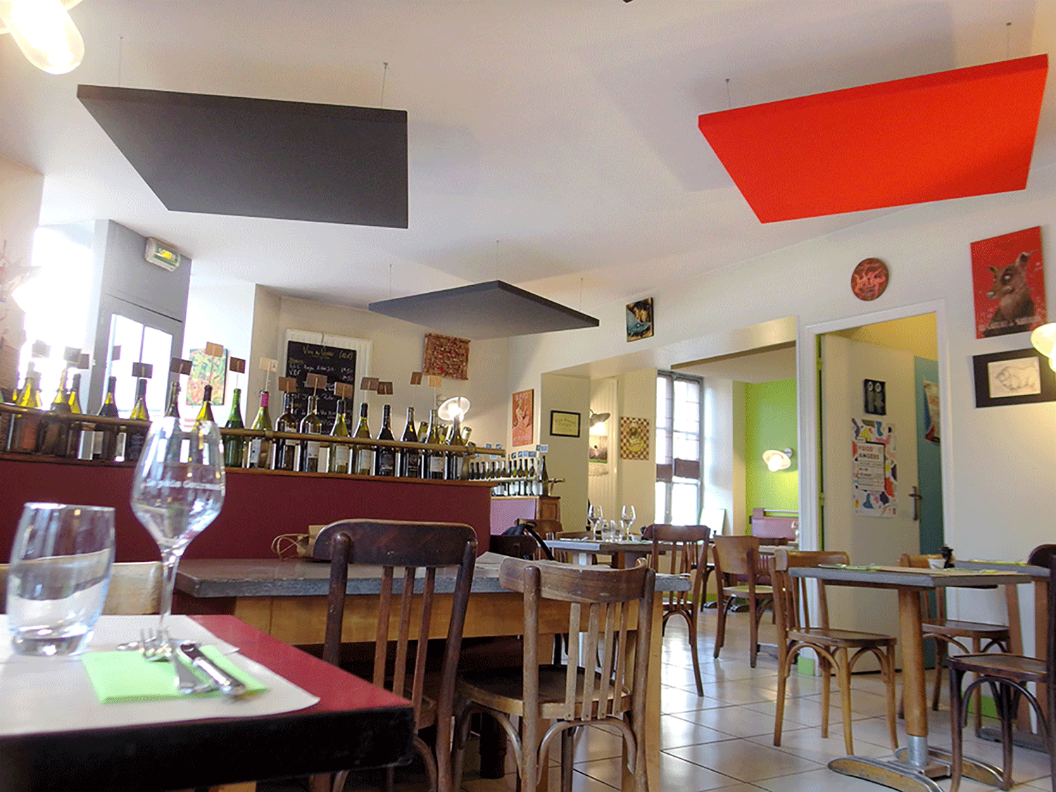 Réalisation décoration Le Pois Gourmand