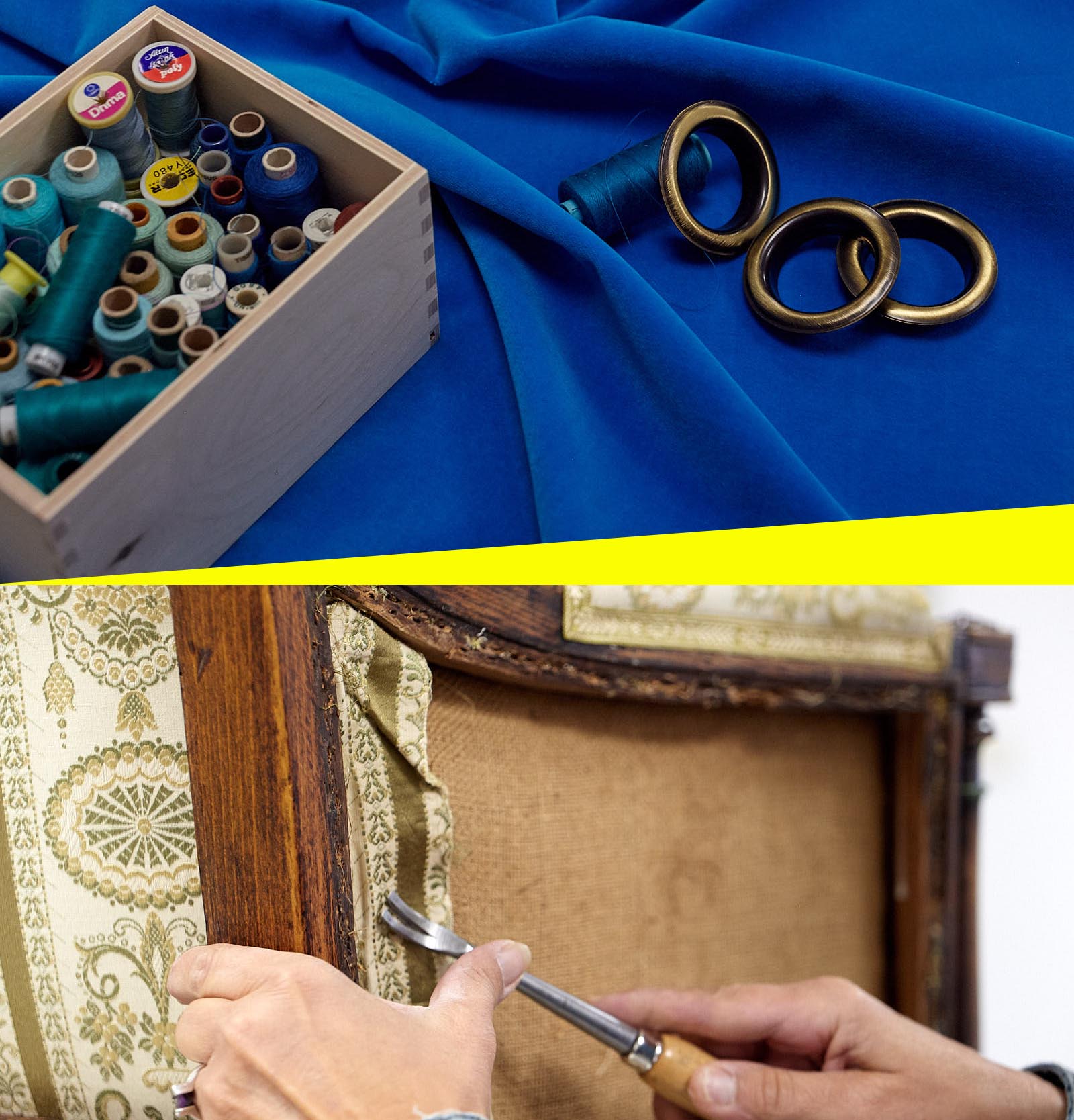 Tapisserie rideaux décoration