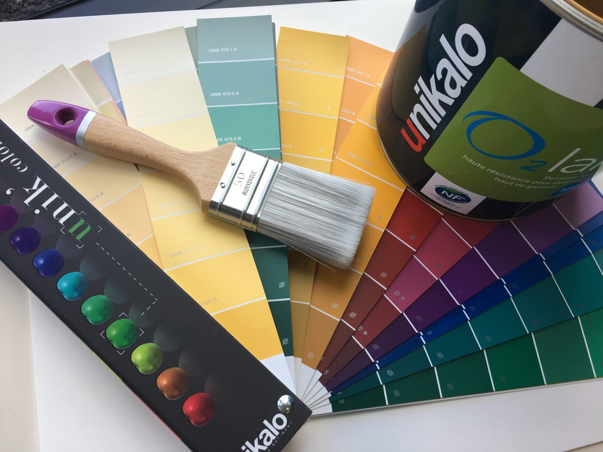 Nuancier pour peinture