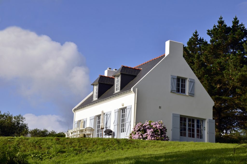 maison belle façade peinture extérieure